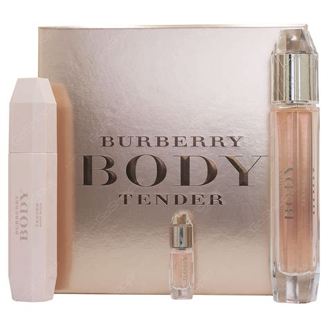 burberry frangrance set|Burberry body tender gift set.